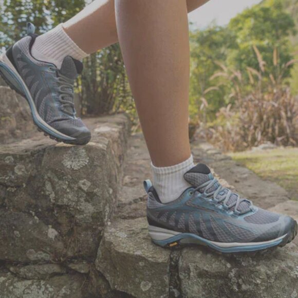 NEW Merrell Siren Edge 3 Hiking Shoes - Wide Width Rock/Bluestone For Women 252 - Picture 11 of 11